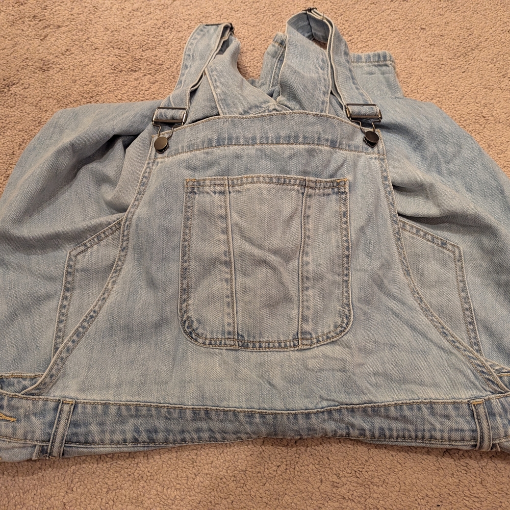 Pink Lily Denim Overalls